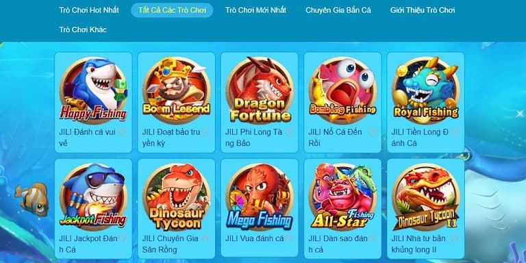 Giới thiệu Jili bắn cá Jun88