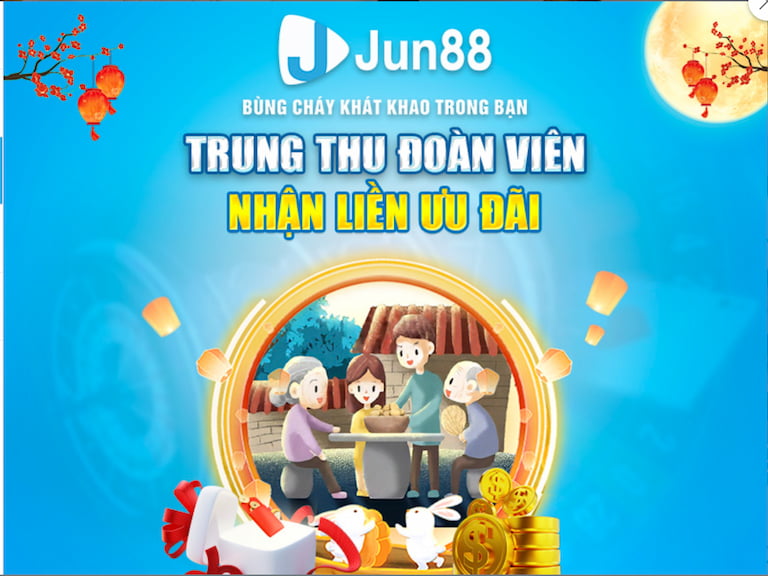 Hướng dẫn tham gia nhận khuyến mãi Trungthu của Jun88